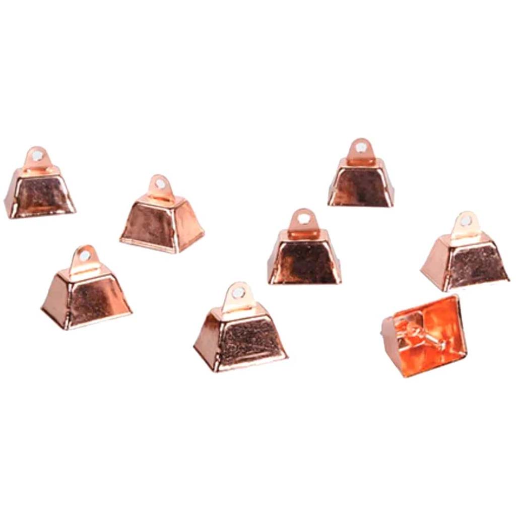 Cowbell Copper 1.25 inches 12pcs 