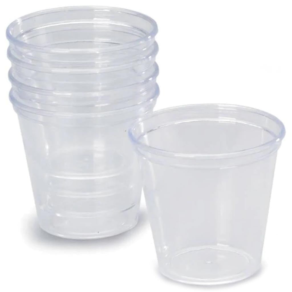 1 OZ CRAFT CUPS CLEAR 50PC PKG 