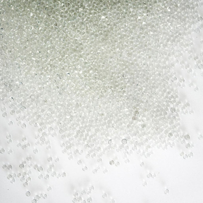 BEAD NO HOLE GLASS 1MM 100GRM 