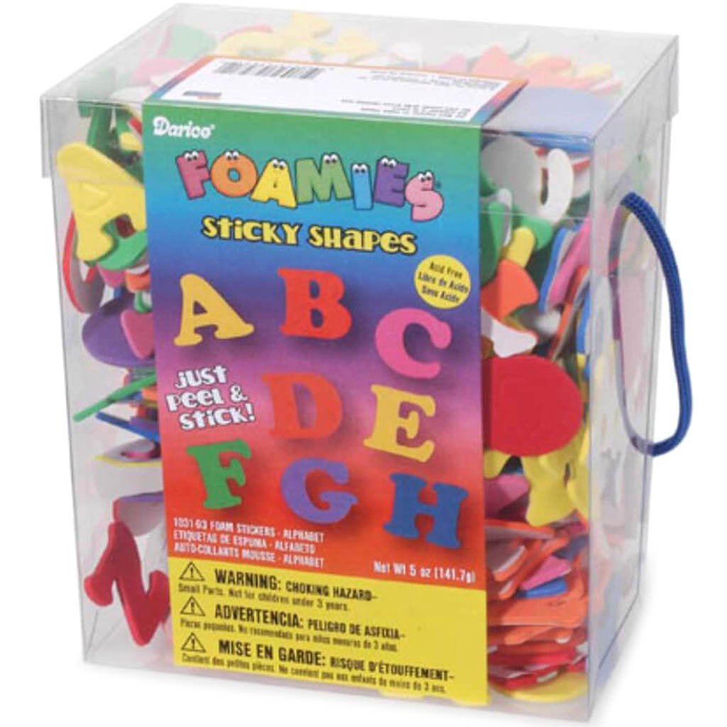 Foamies?® Alphabet Sticker Bucket Letters 5 oz 