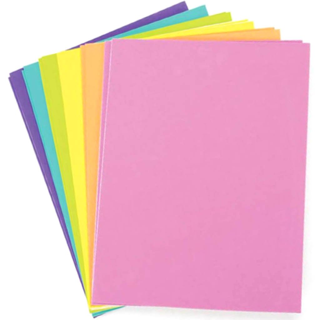 Foamies?® Sticky Back Sheets Bright Colors 9 x 12 in 12 pcs 