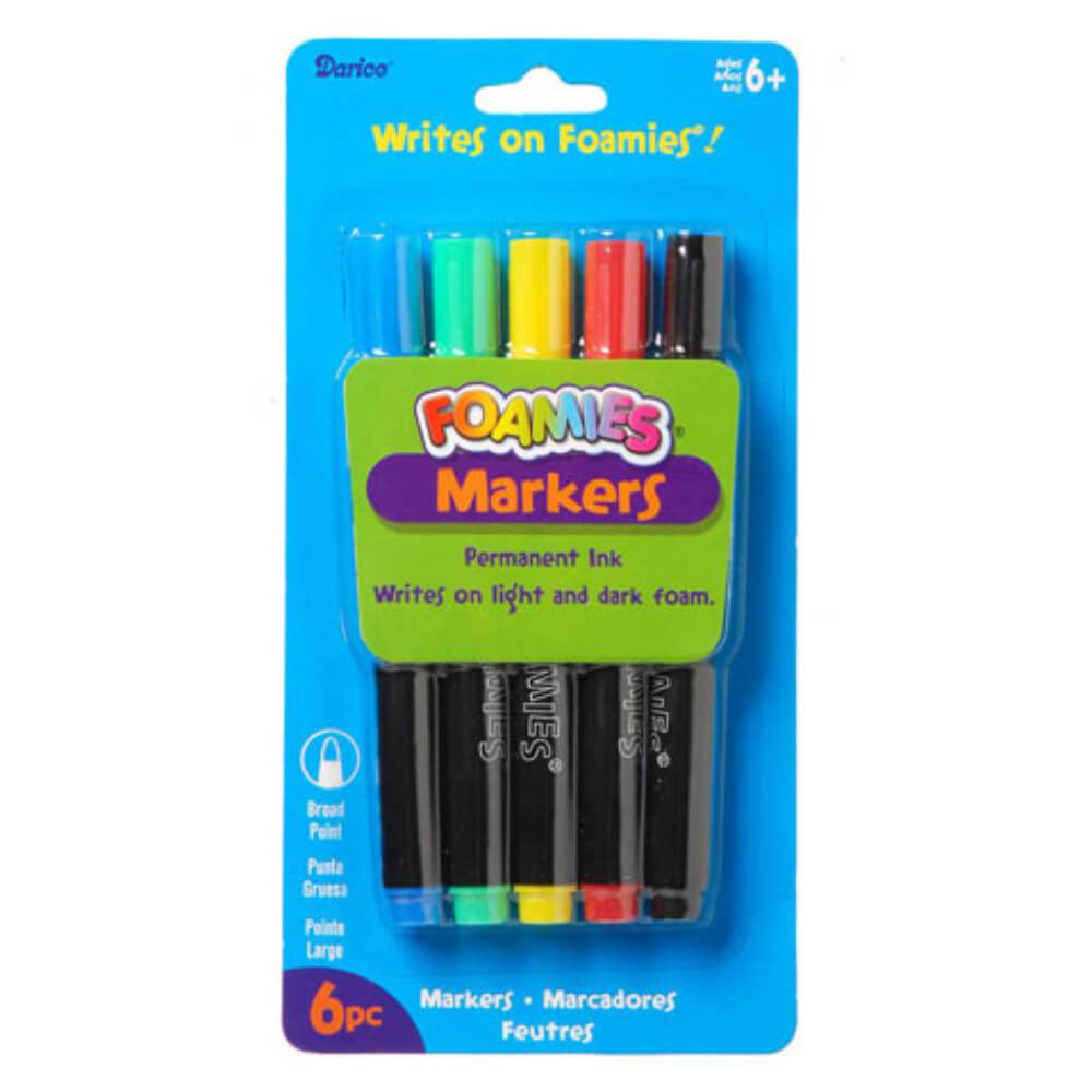 Foamies® Markers Vibrant Colors 5 pieces