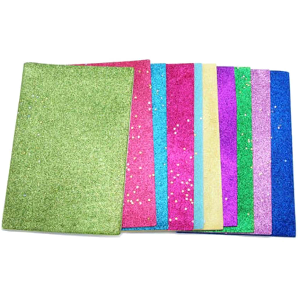 Foamies Sticky Back Sheets Bright Confetti 6 x 9 inches 10 pieces 