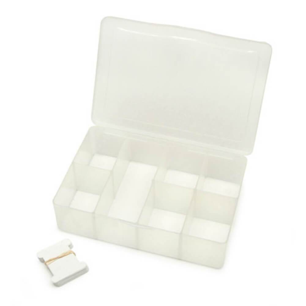 Compact Companion Organizer with 50 Sturdy Paper Bobbins 