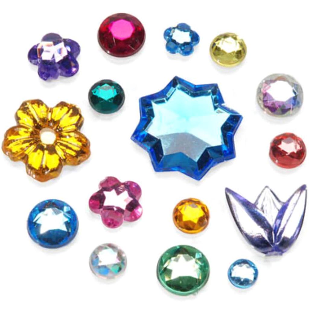 Rhinestones Flower Assorted Colors and Sizes 