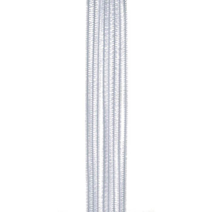 Chenille Stems White 6mm x 12in 100 pieces 