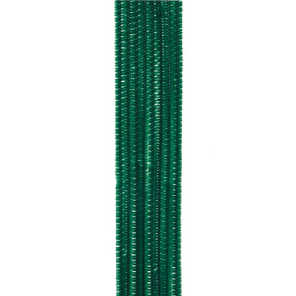 Chenille Stems Kelly Green 6mm x 12in 100 pieces 