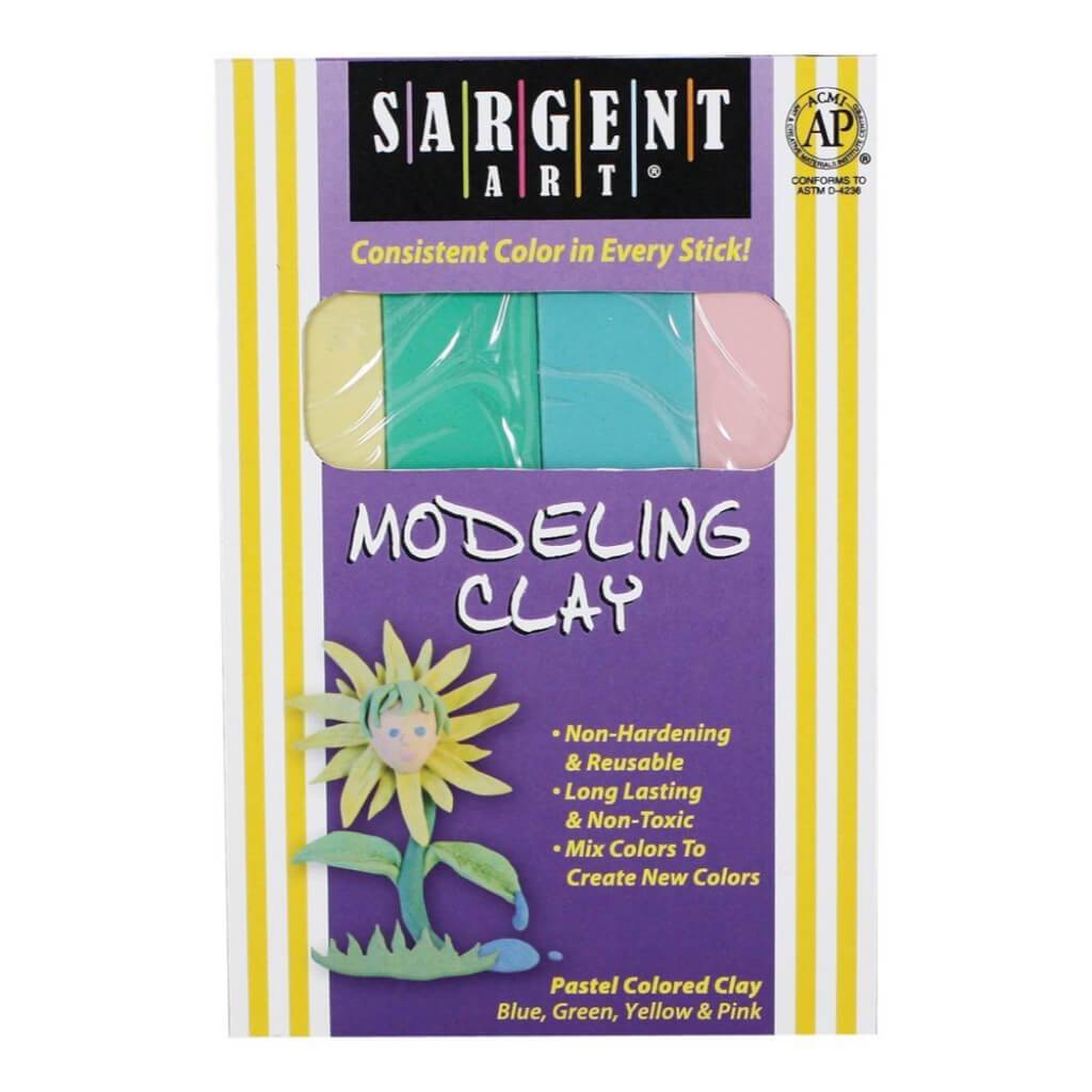 Assorted Modeling Clay 1lb