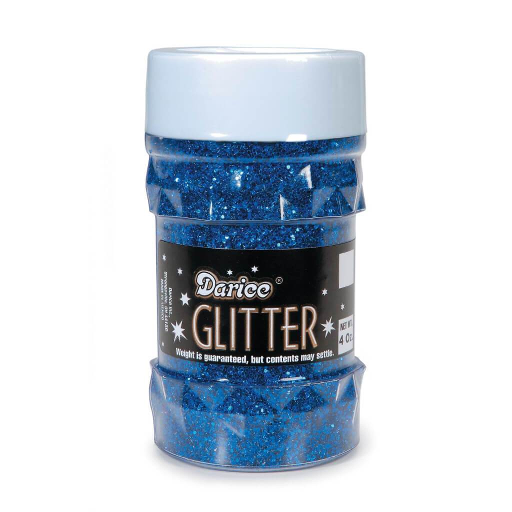 GLITTER JAR ROYAL BLUE 4OZ 