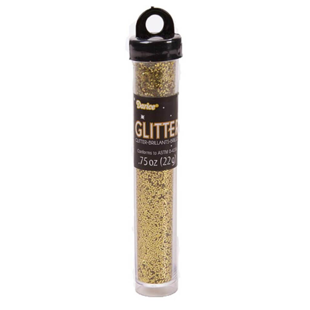 GLITTER TUBE YELLOW 0.75OZ 