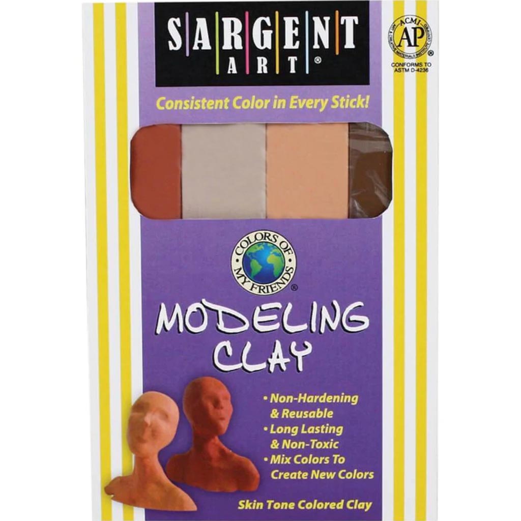 Assorted Modeling Clay 1lb