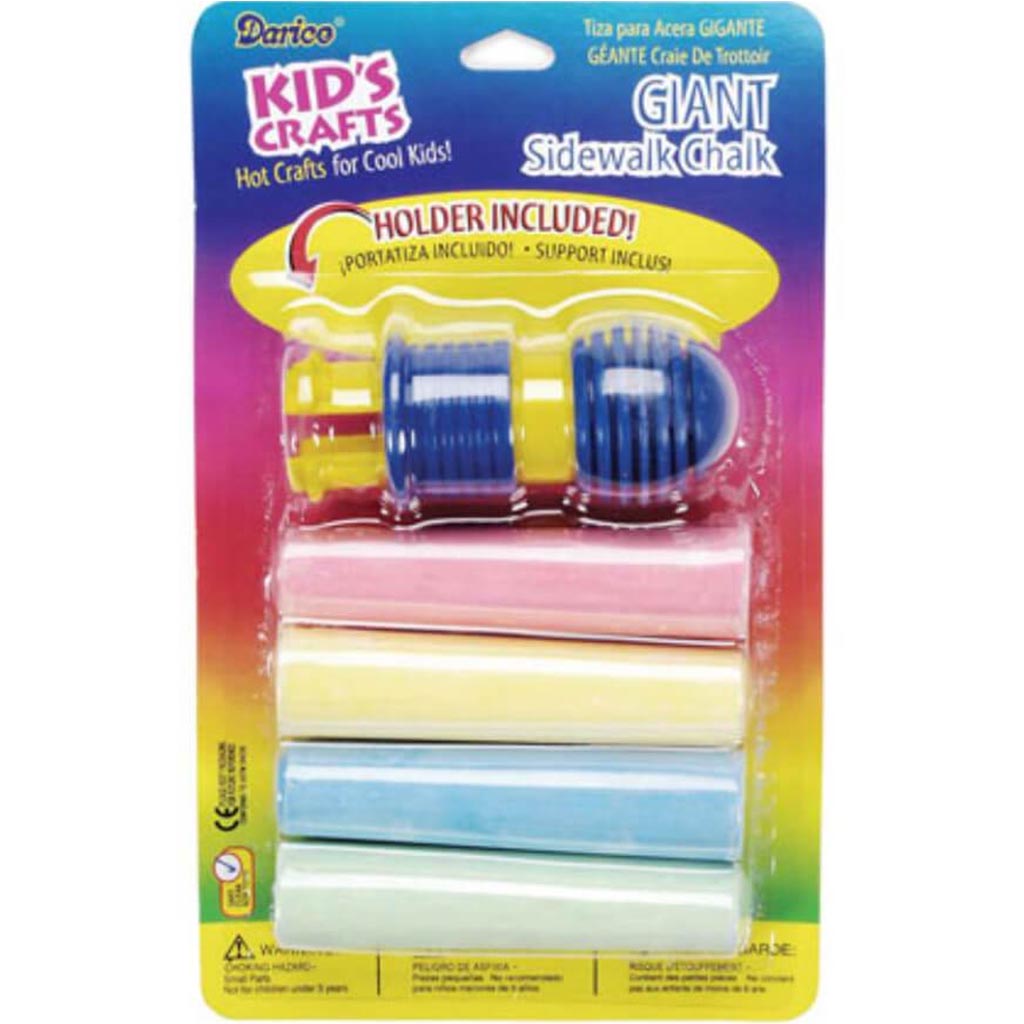 Kid's Crafts Chalk with Holder 