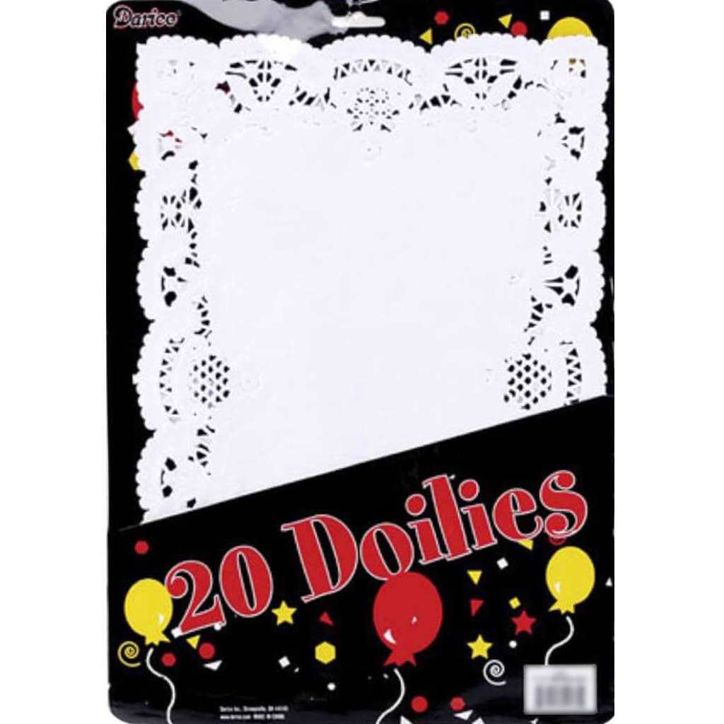 PAPERDOILY WHITE10INX14IN 20CT 