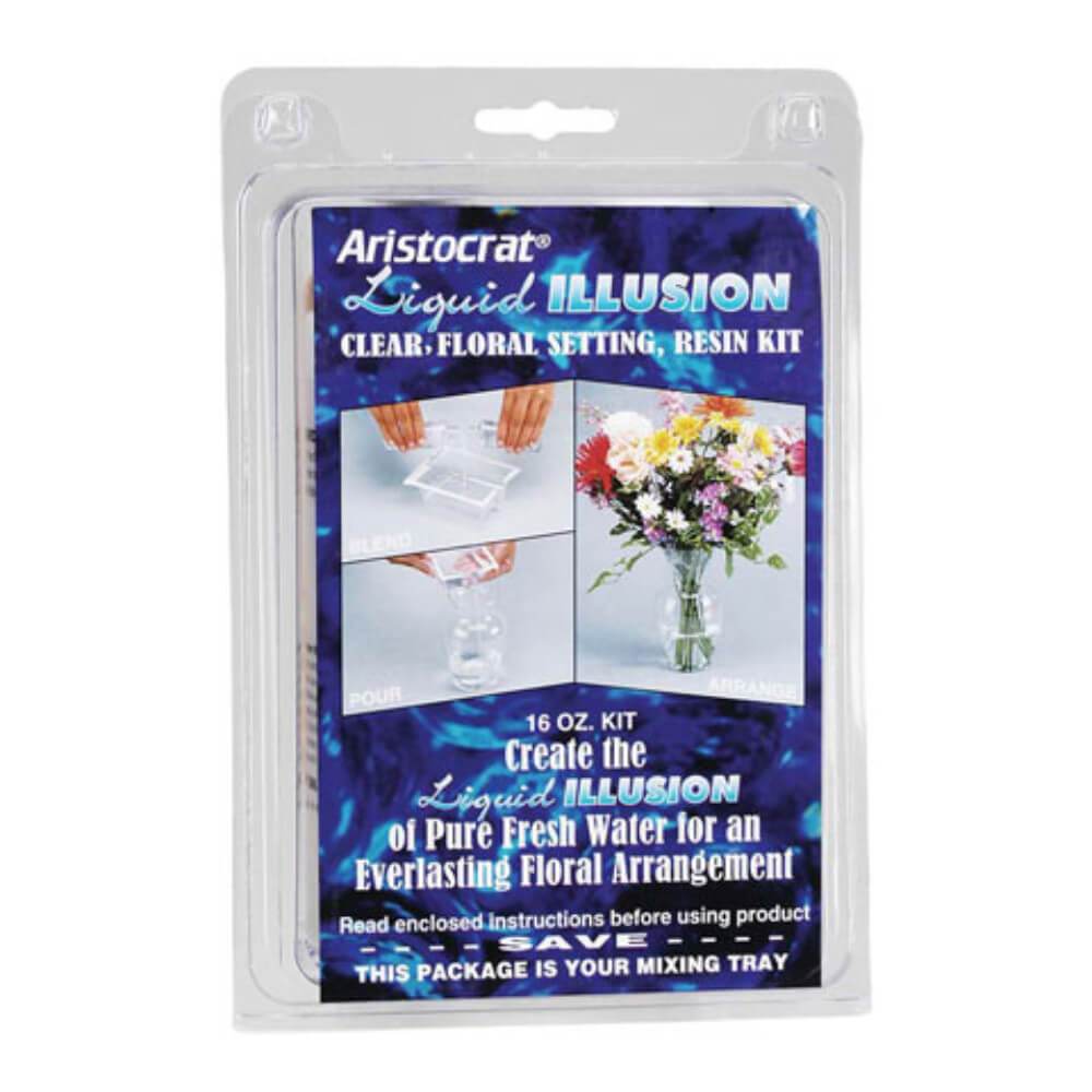 Liquid Illusion Clear Floral Resin Kit 16 oz 