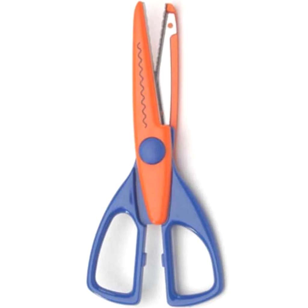 Crafting Scissors Small Wave Cut 6.5 inches 