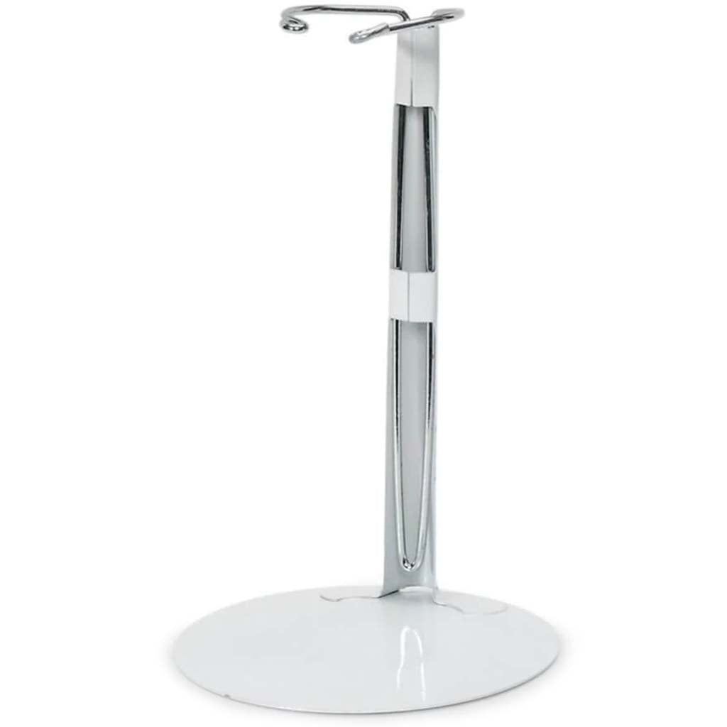 DOLL STAND METAL WHITE 7.5IN 