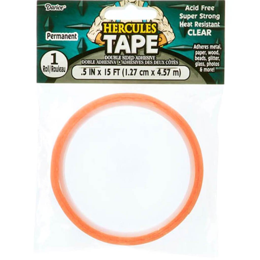 Hercules® 2 Sided Tape 1/2 in x 15 feet 