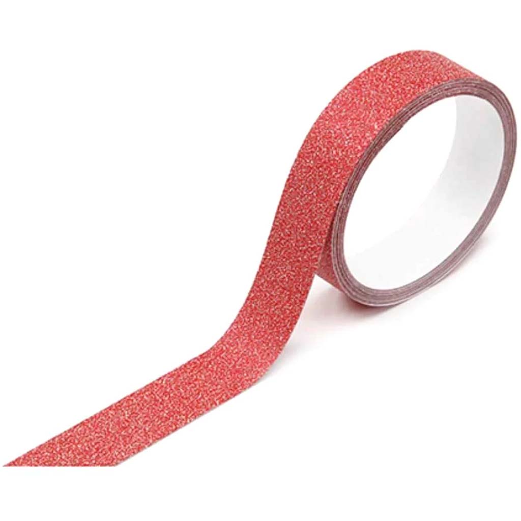 Sparkle Tape Red 0.62 x 9ft 