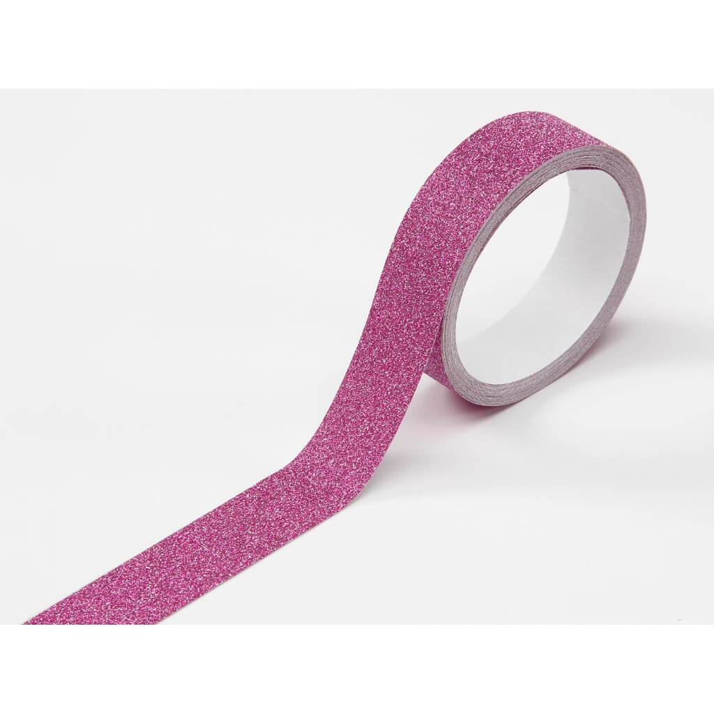 SPARKLE TAPE HOT PINK .62X9FT 