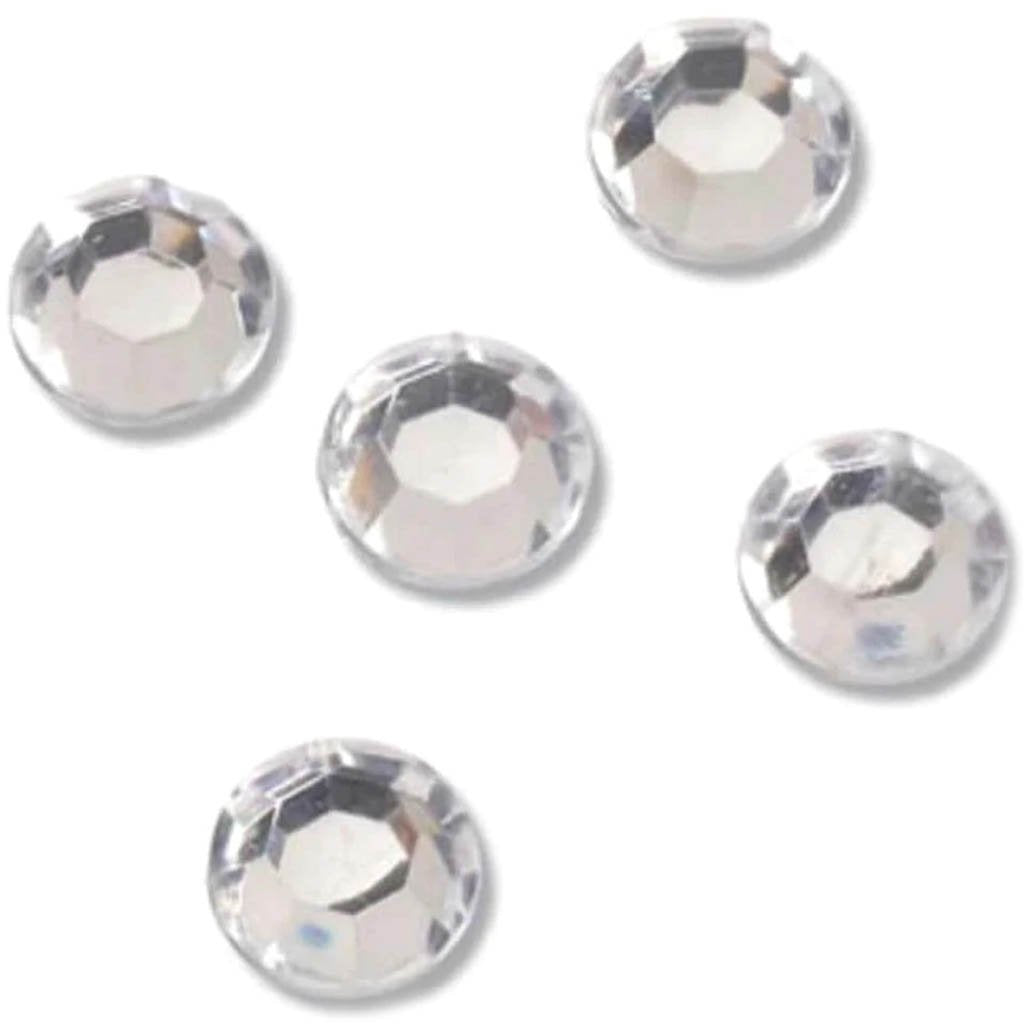 Acrylic Rhinestones Crystal Round 12mm 