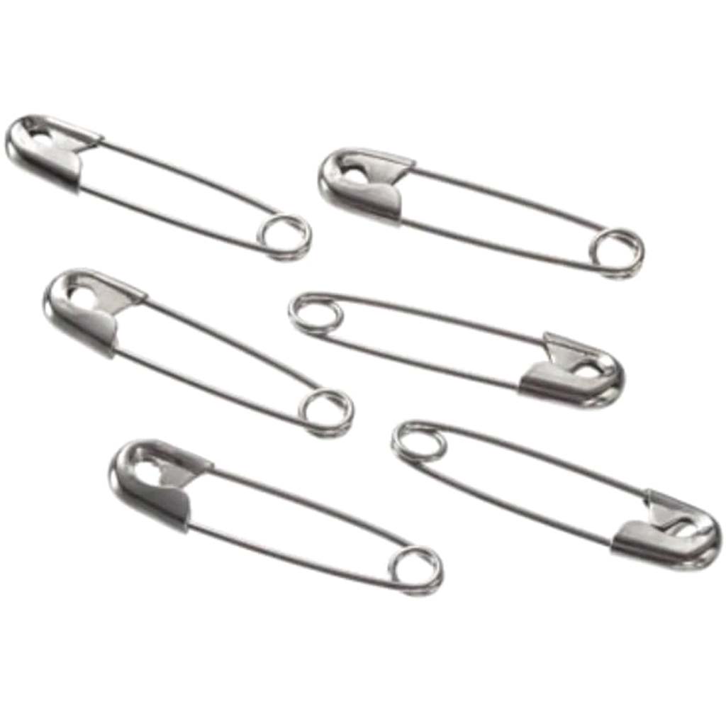 400 Ct Safety Pins Assorted Silver Sewing Quilt Crafting Jewelry Beading  Metal