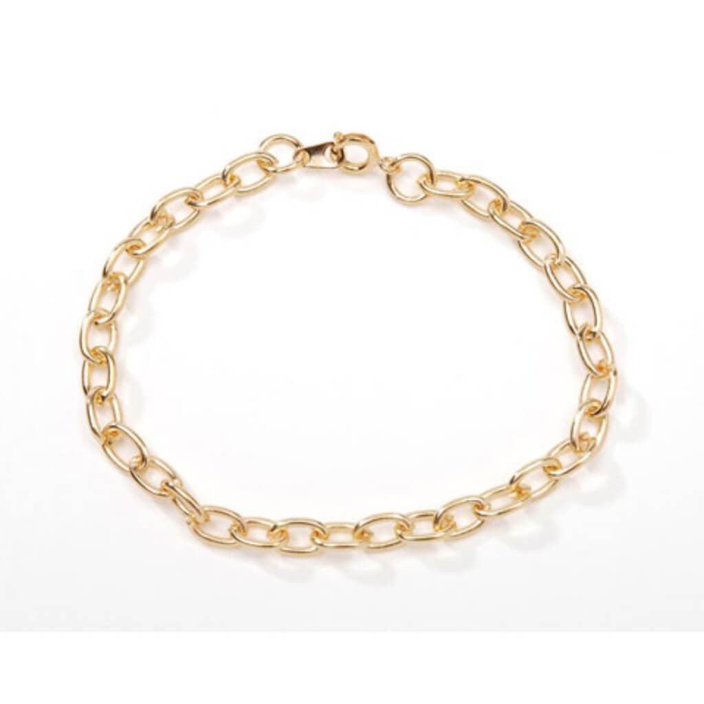 BRACELET CHAIN GOLD 7IN 