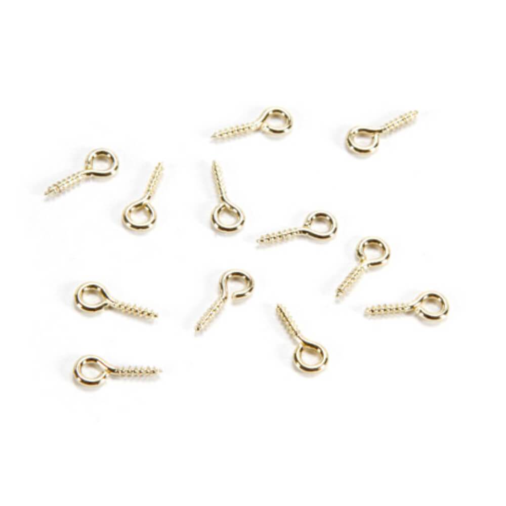 Screw Eye Bail Gold 5mm 