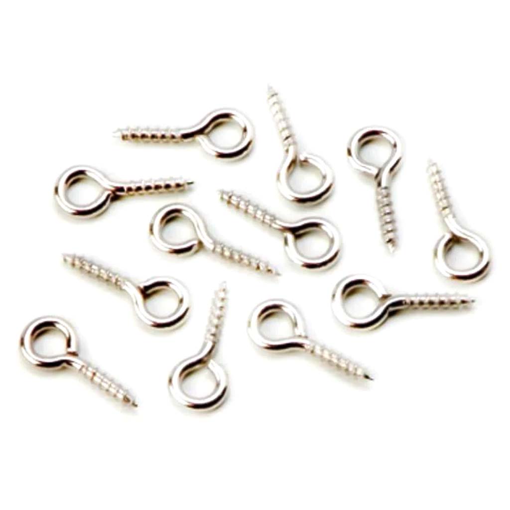 Screw Eye Bail Silver 5mm 