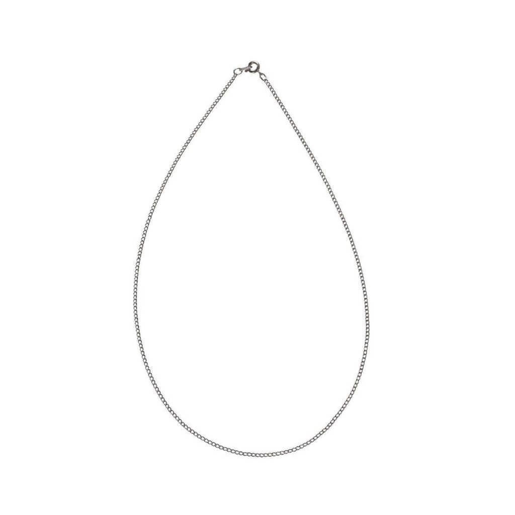 CHAIN SILVER 1X2MM 1PC 18IN 