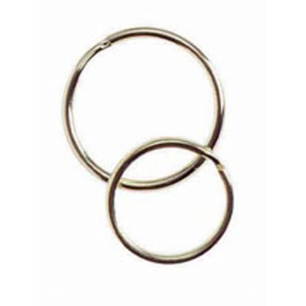 Key Ring Brass Plated 25 and 30mm 