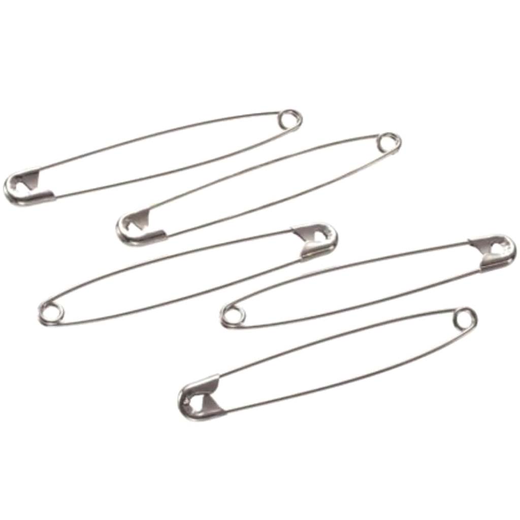 #7 Safety Pins Nickel 