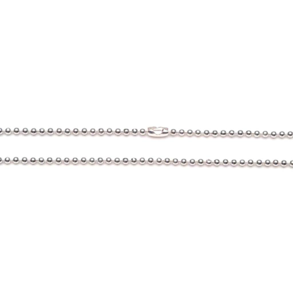 BALL CHAIN SILVER 1.5MM 18IN 