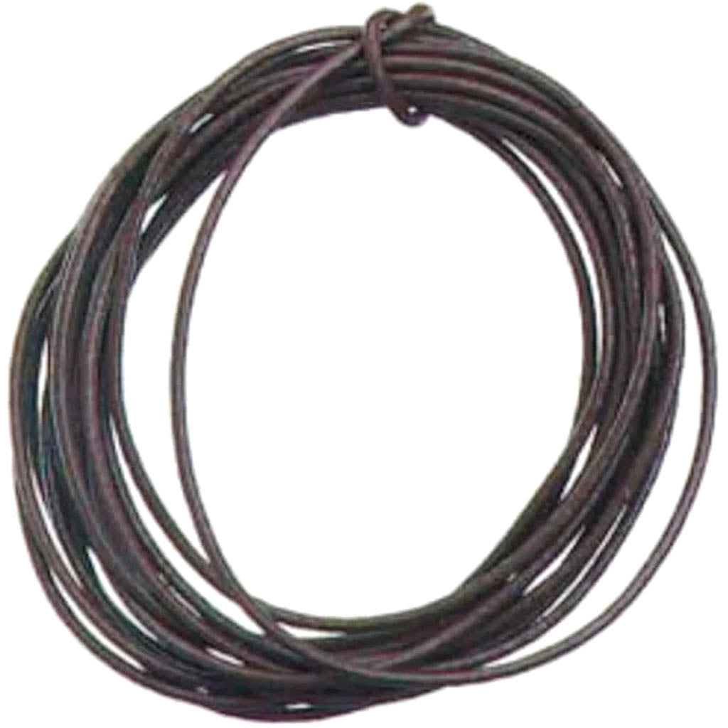 1mm Genya Imitation Leather Cord Brown 3 yards 