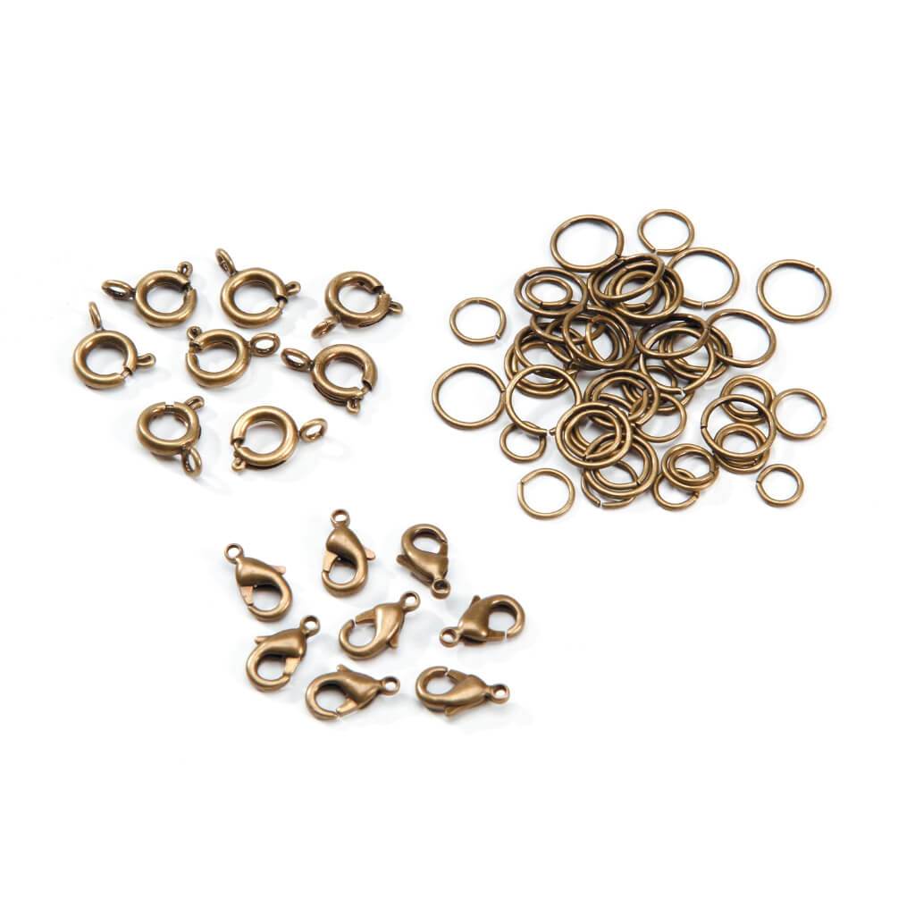 FINDINGS ASST FOR CHAIN X66 ANT.BRONZE 