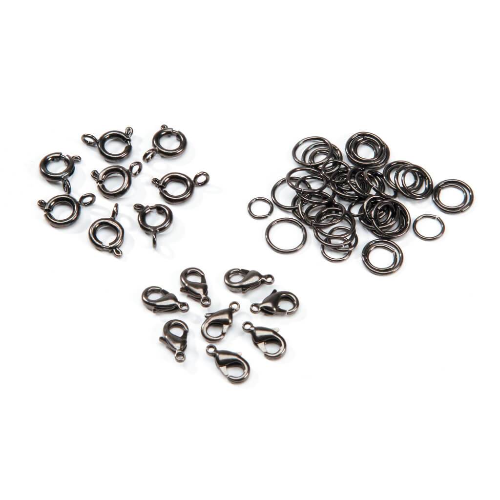 FINDINGS ASST. FOR CHAIN X66 HEMATITE 