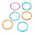 Split Rings Assorted Fashion Colors 32mm 