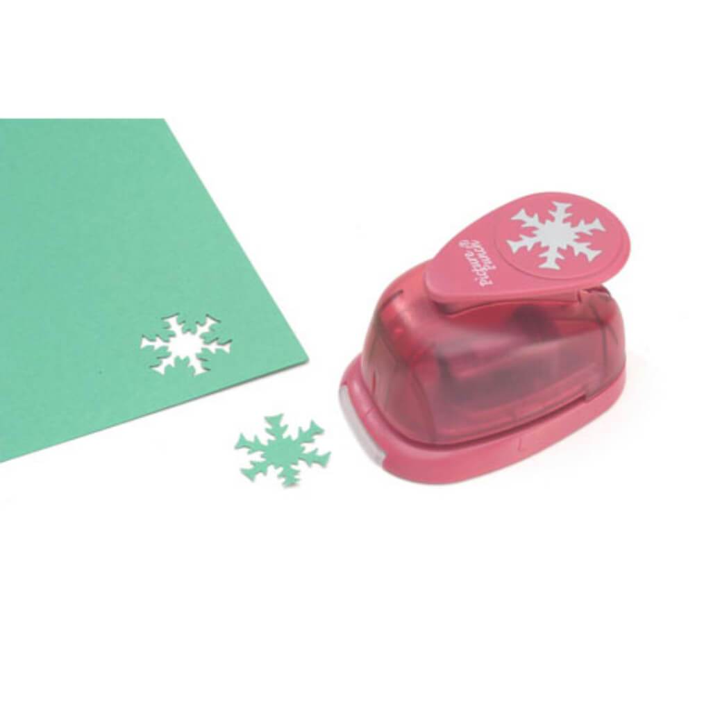 Picture Punch Shape Punch Snowflake 1 Inch 