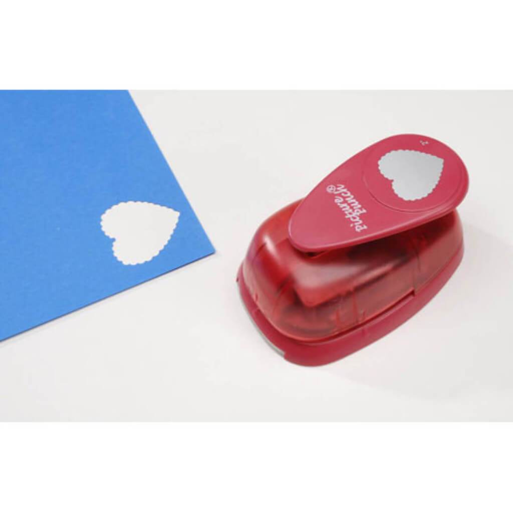 Picture Punch Shape Punch Scalloped Heart 