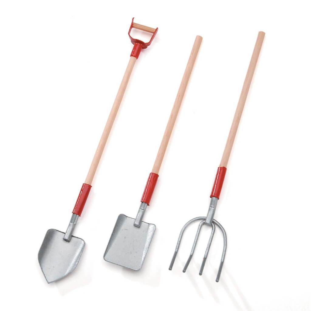 MINIATURE GARDEN TOOL SET 3PC 3.5IN 