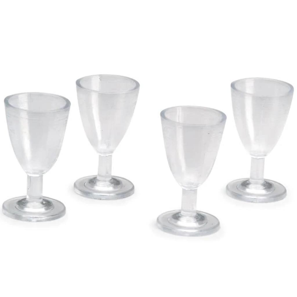 Miniature Wine Glass 4pc .75in