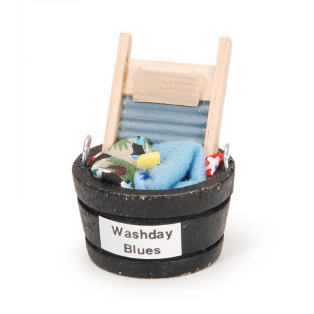 MINIATURE WASH TUB BOARD SET 2IN 