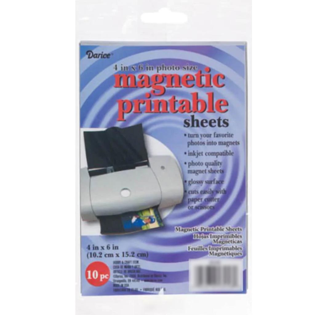 Inkjet Printable Magnetic Sheets 