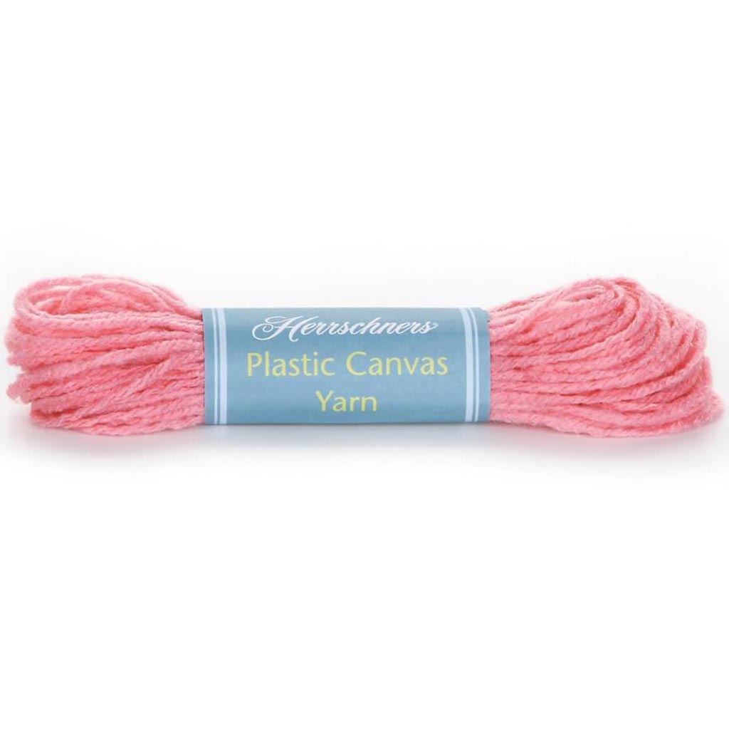 PLASTIC CANVAS CRAFT YARN LIGHT PINK 25YD 