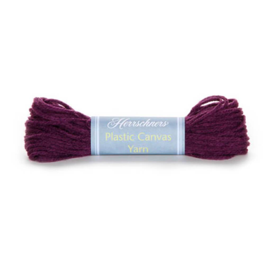 Herrschners?® Plastic Canvas Yarn Dark Purple 25 yards