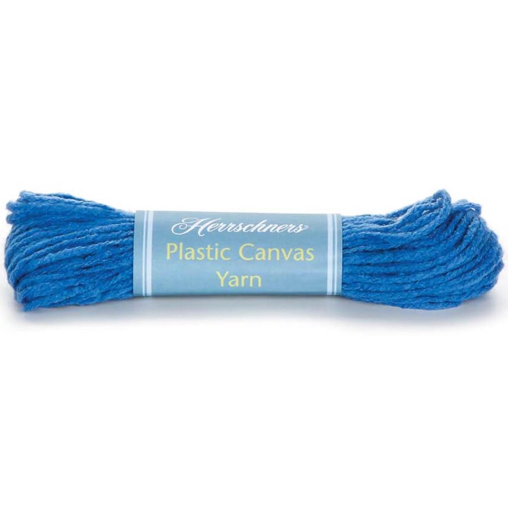 PLASTIC CANVAS CRAFT YARN DARK BLUE 25YD 