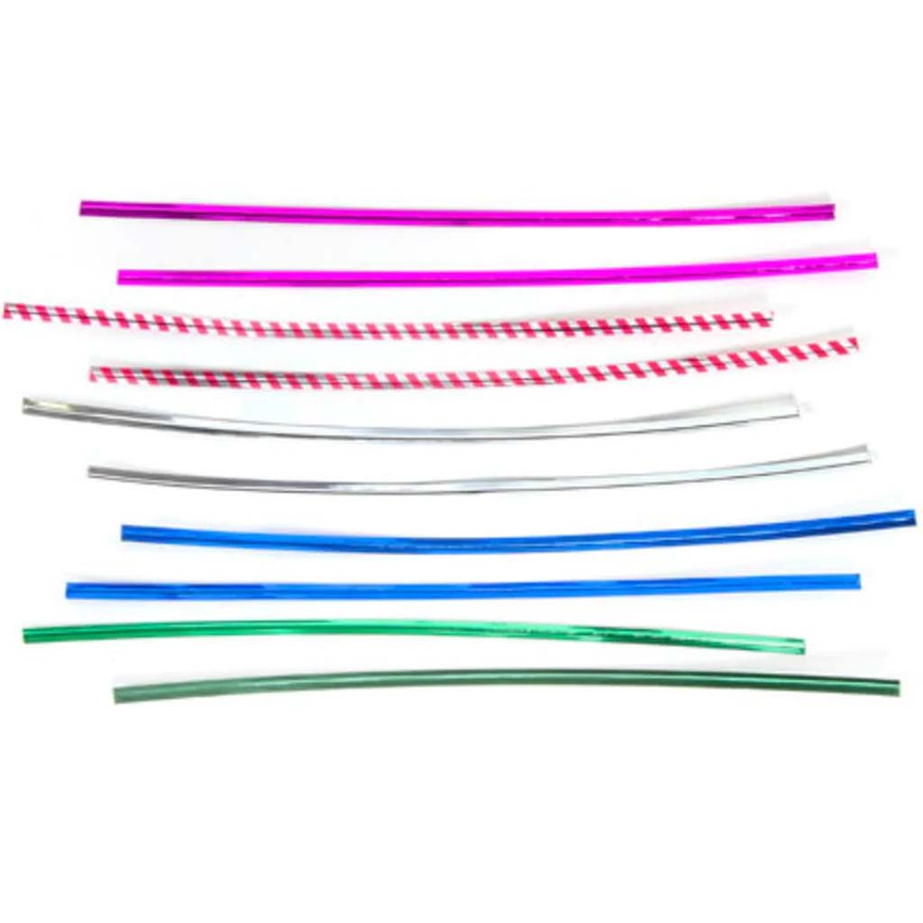 TWIST TIES MULTI 7.25IN 50PC 