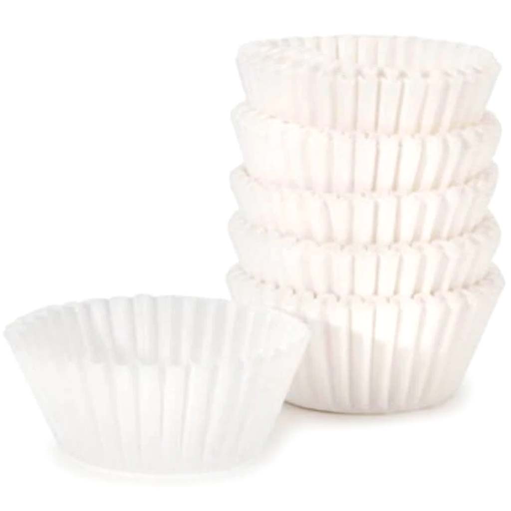 CANDY CUP WHITE 64MM 125PC 