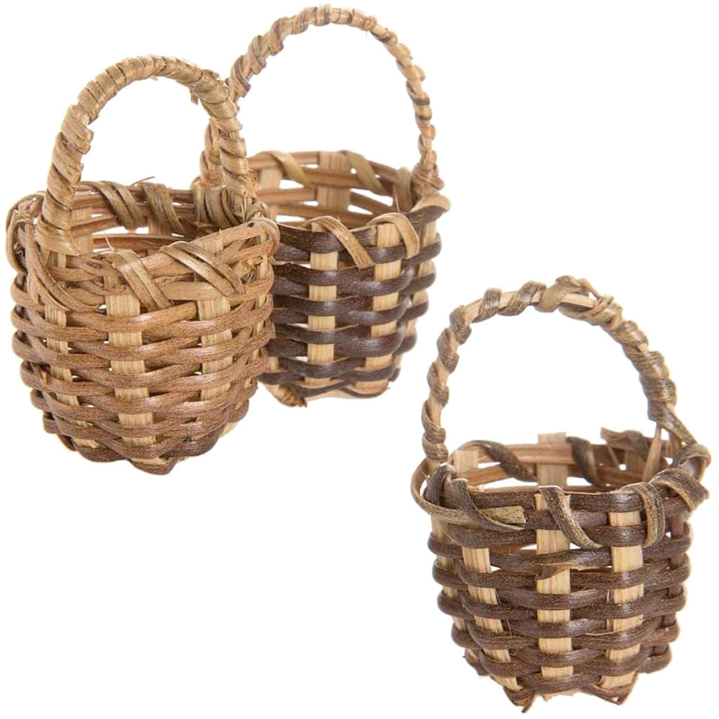 BASKET MINI ROUND 3PC PKG 1IN 