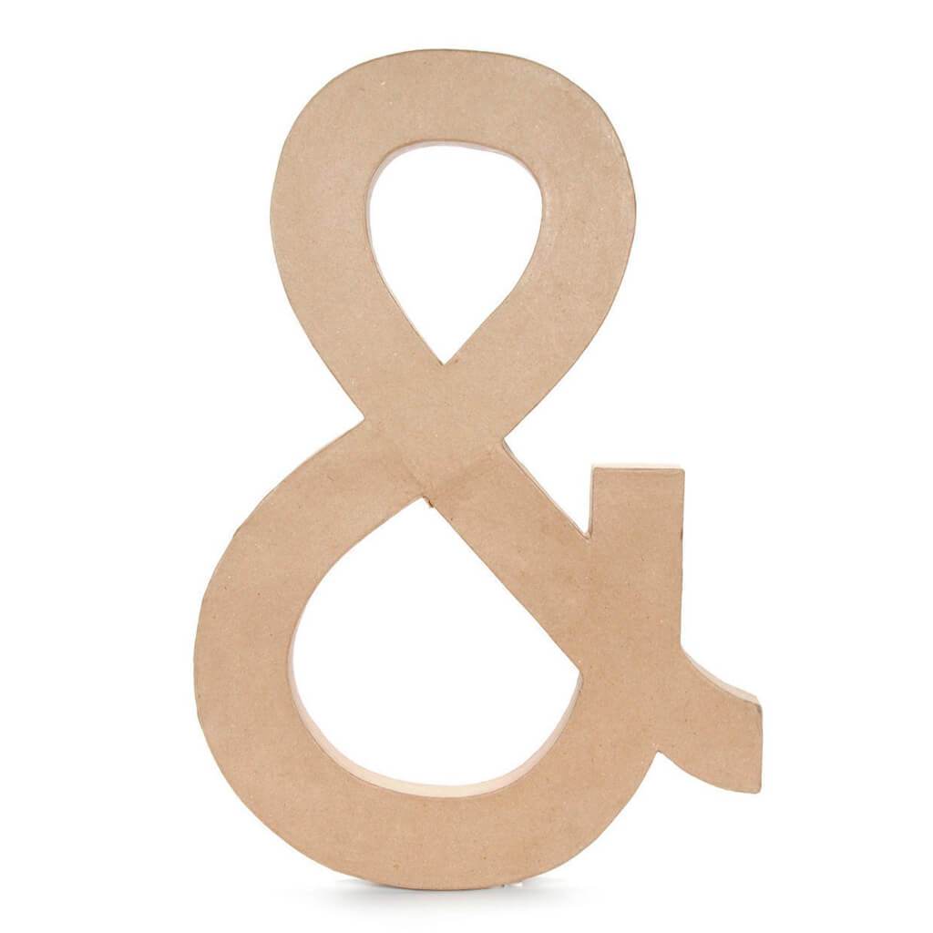 PAPER MACHE AMPERSAND 23.5IN 