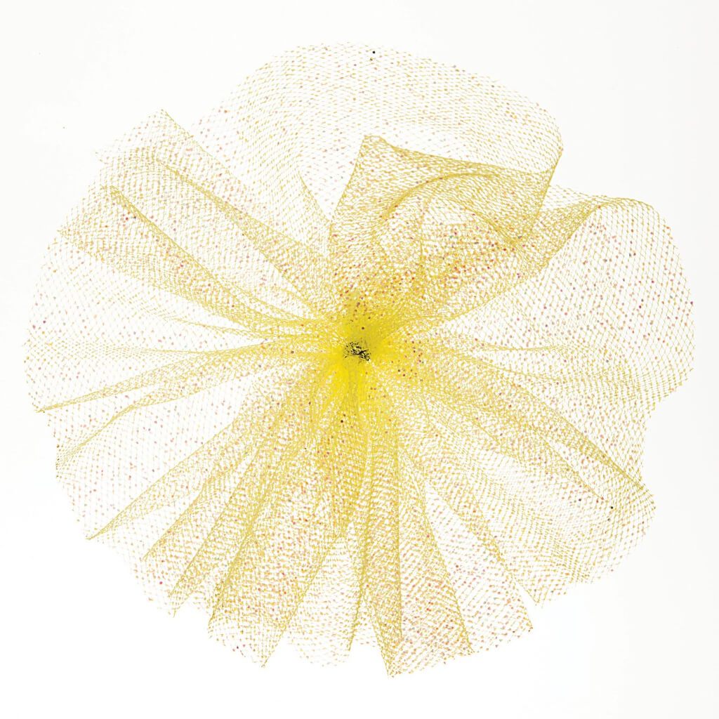GLITT TULLE YEL YLGLT 6INX10Y 
